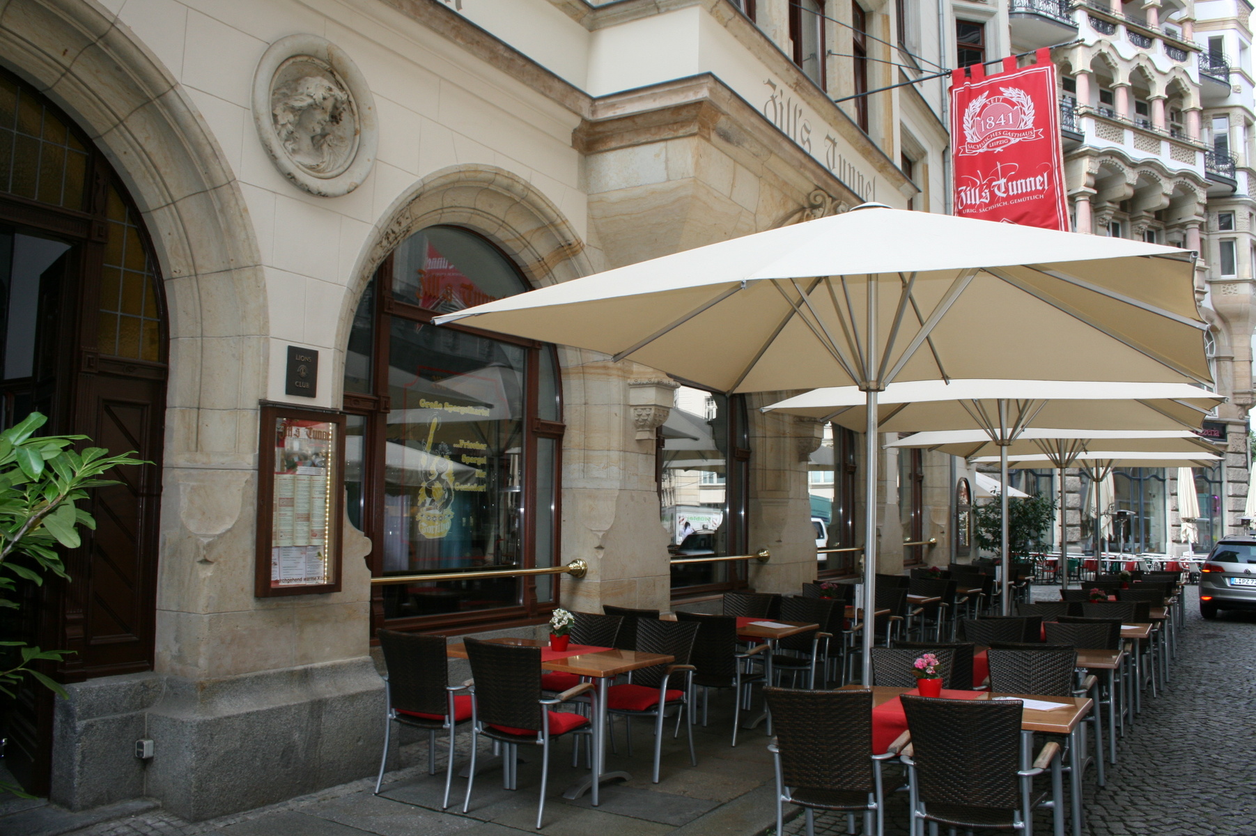 Terrasse von Zills Tunnel